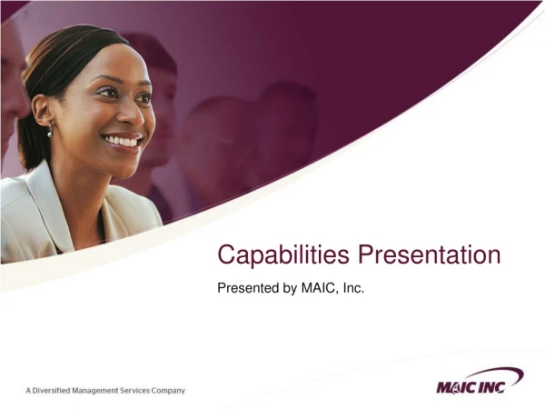 Capabilities Presentation