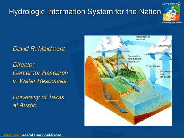Hydrologic Information System for the Nation
