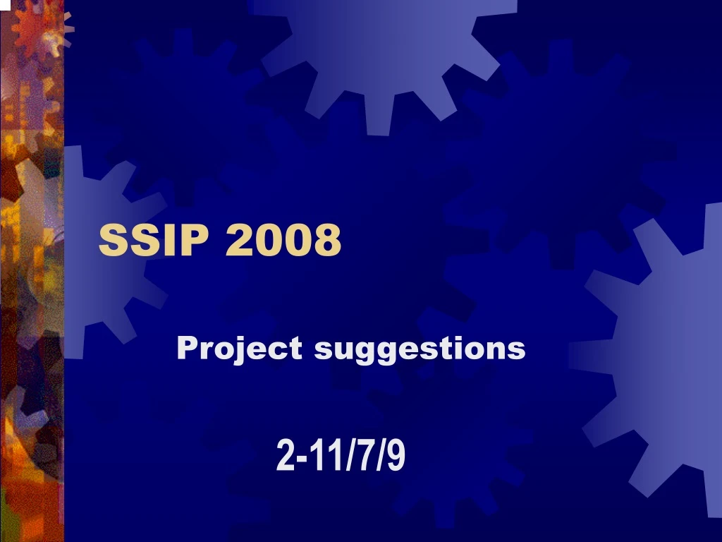 ssip 2008