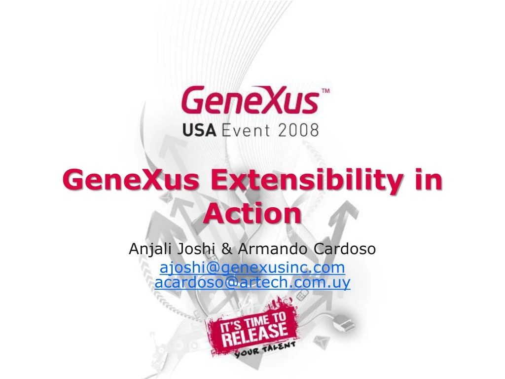 genexus extensibility in action