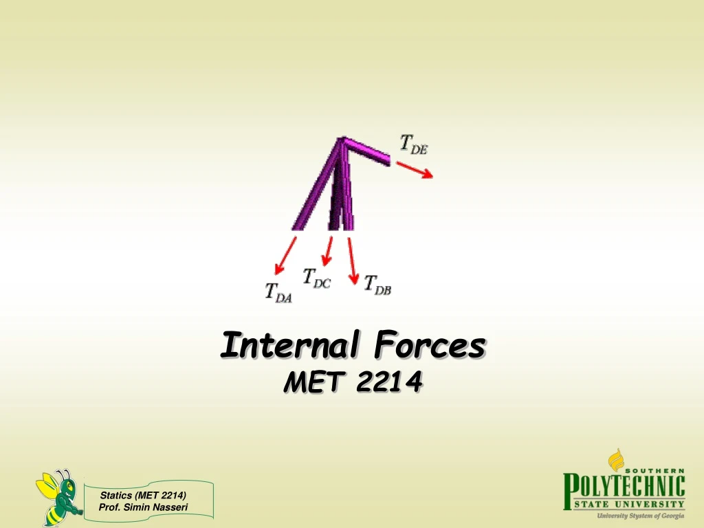 internal forces met 2214