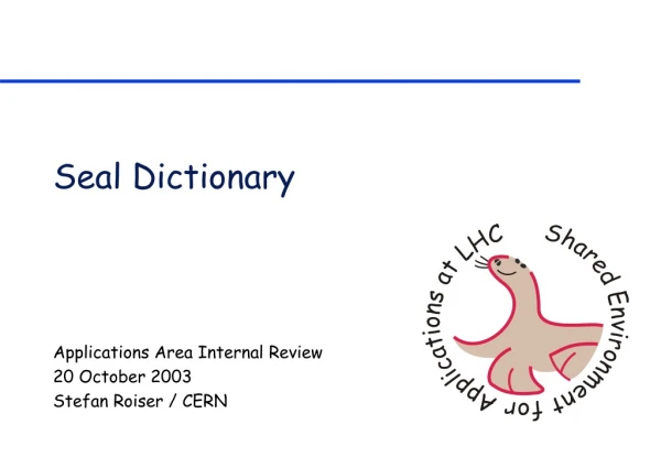 Seal Dictionary