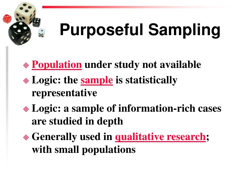 purposeful sampling