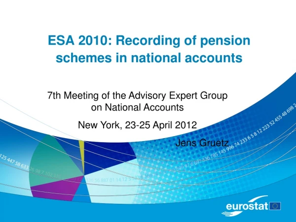 ESA 2010: Recording of pension schemes in national accounts