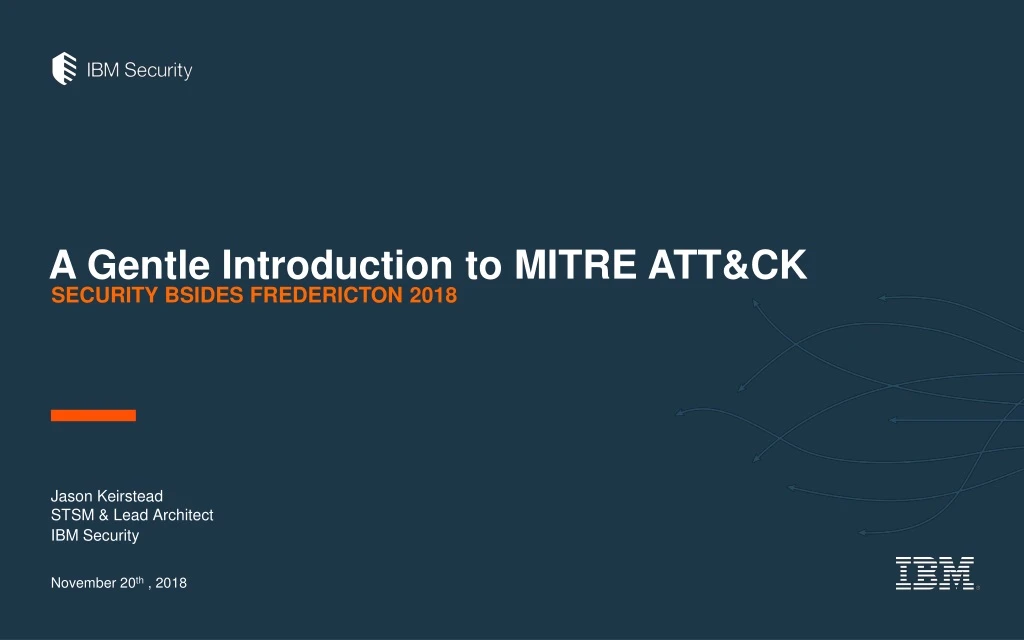 a gentle introduction to mitre att ck