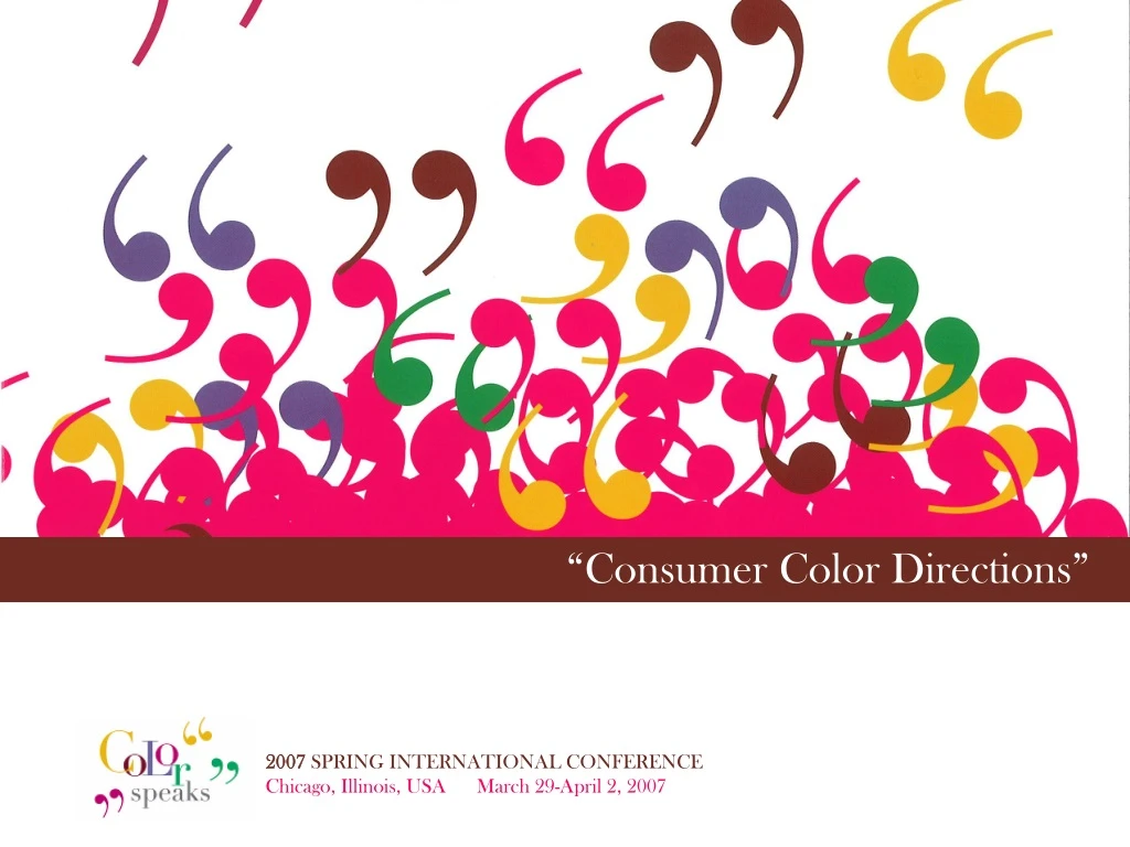 consumer color directions