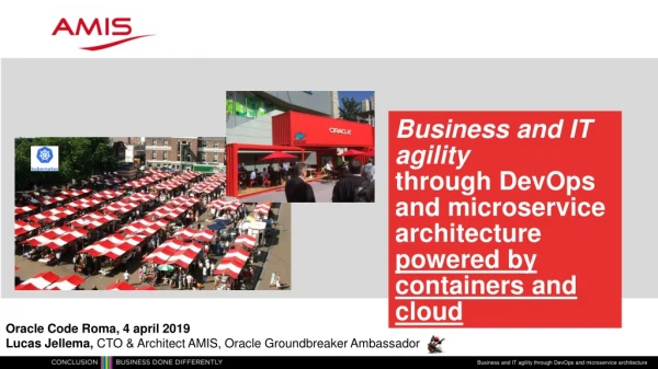 Oracle Code Roma, 4 april 2019