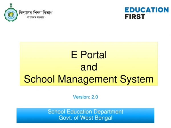 E  Portal  and  School Management System