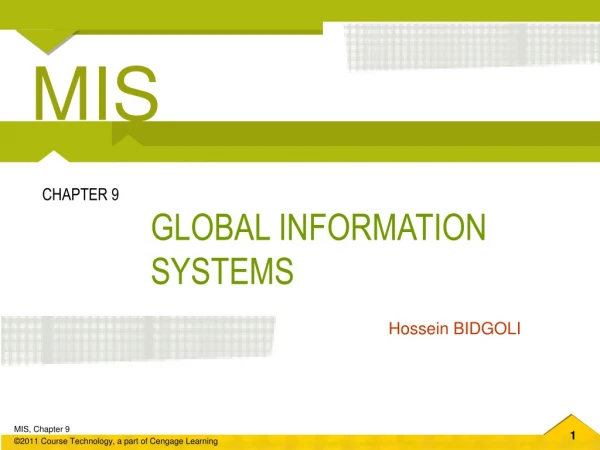 GLOBAL INFORMATION SYSTEMS