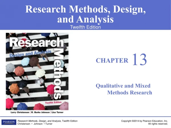 Qualitative and Mixed Methods Research