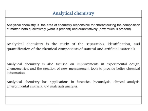 qualitative analysis