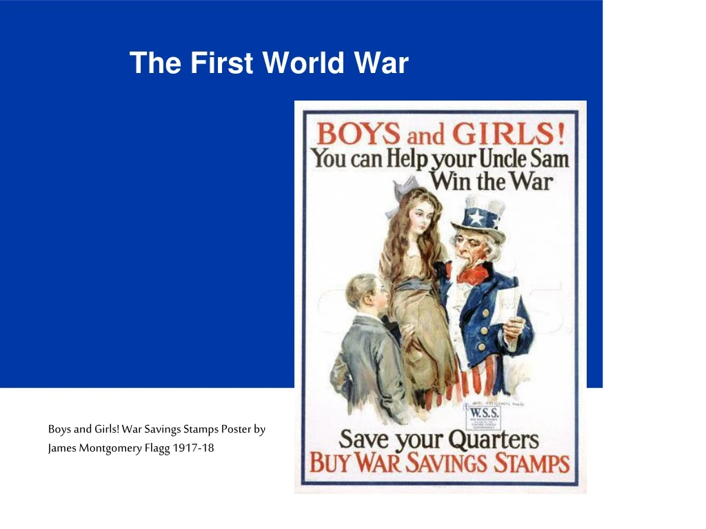 the first world war