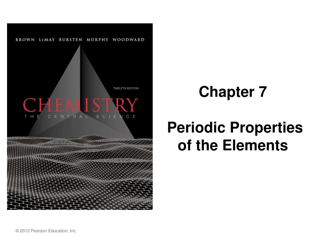 chapter 7 periodic properties of the elements