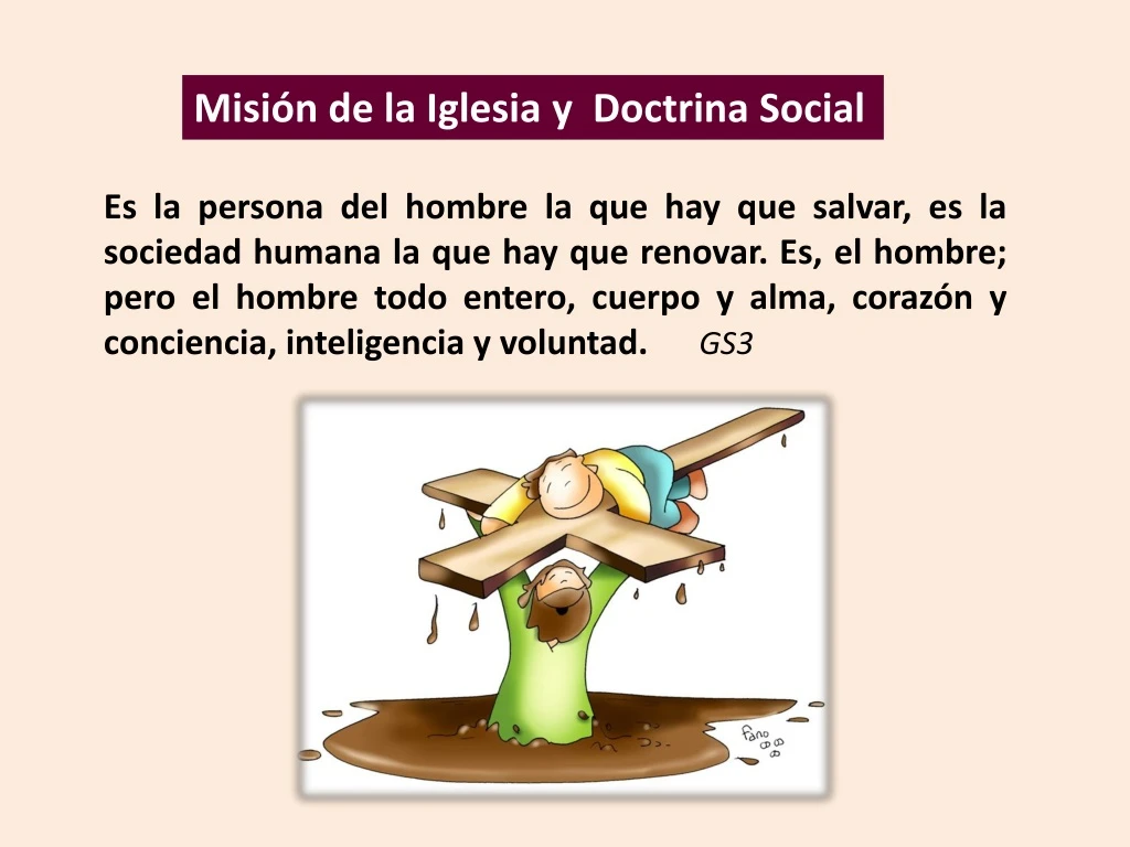 misi n de la iglesia y doctrina social