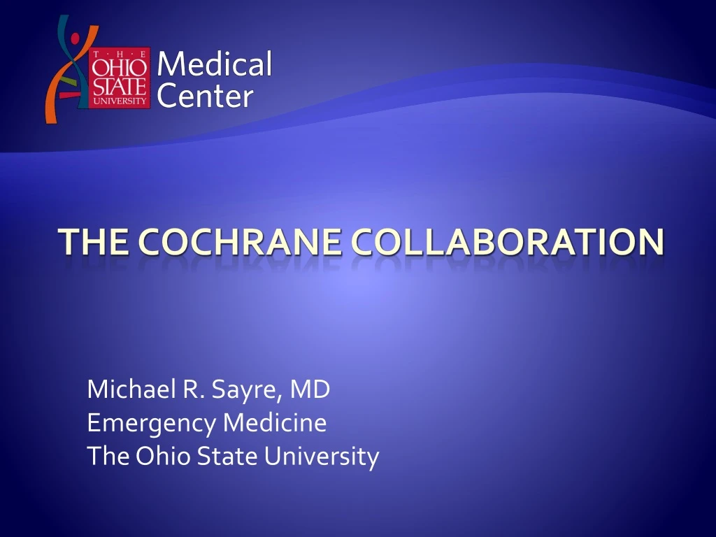 michael r sayre md emergency medicine the ohio state university