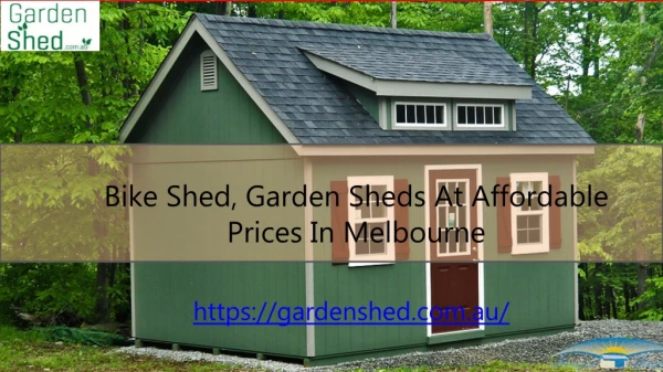 Bike Shed, Garden Sheds At Affordable Prices In Melbourne