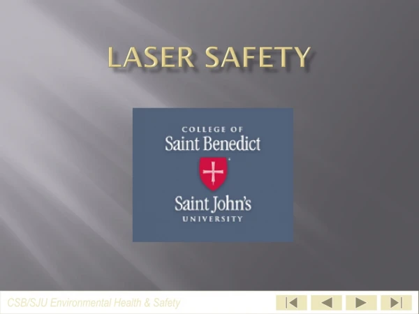 Laser Safety