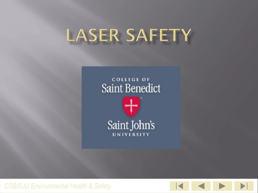 laser safety