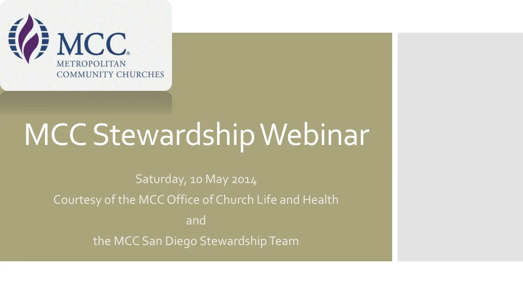 mcc stewardship webinar