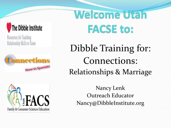 Welcome Utah FACSE to: