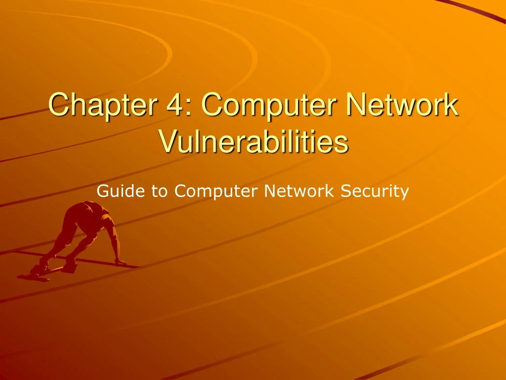 chapter 4 computer network vulnerabilities