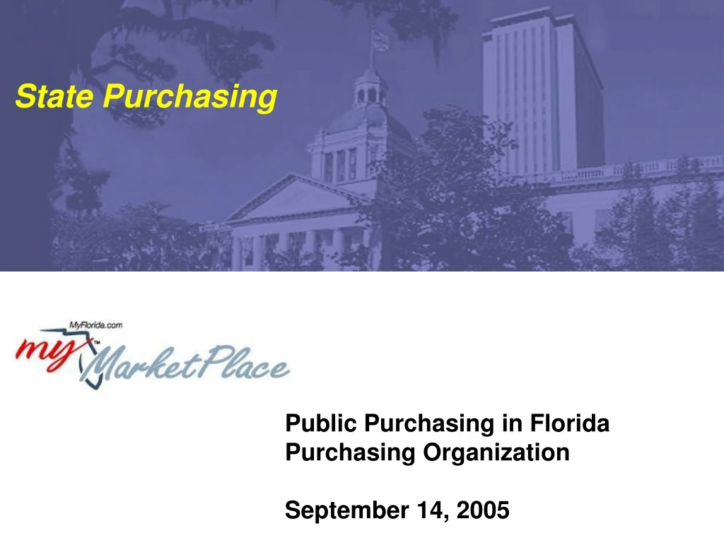 state purchasing