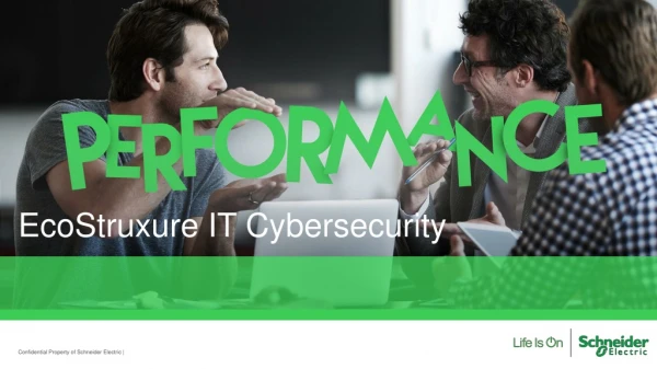 EcoStruxure IT Cybersecurity