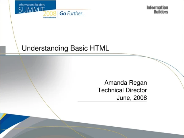 Understanding Basic HTML