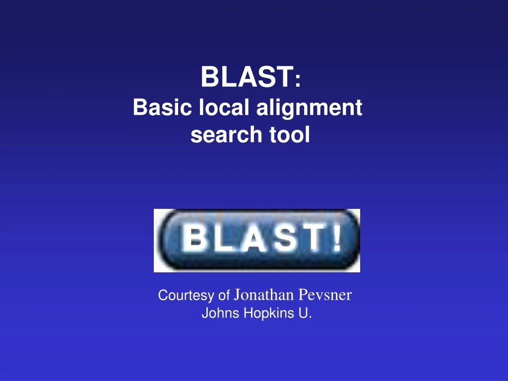 blast basic local alignment search tool