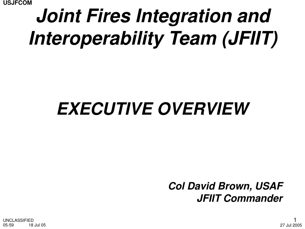 joint fires integration and interoperability team