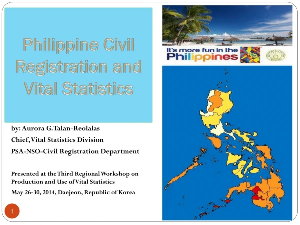 Philippine Civil Registration and Vital Statistics