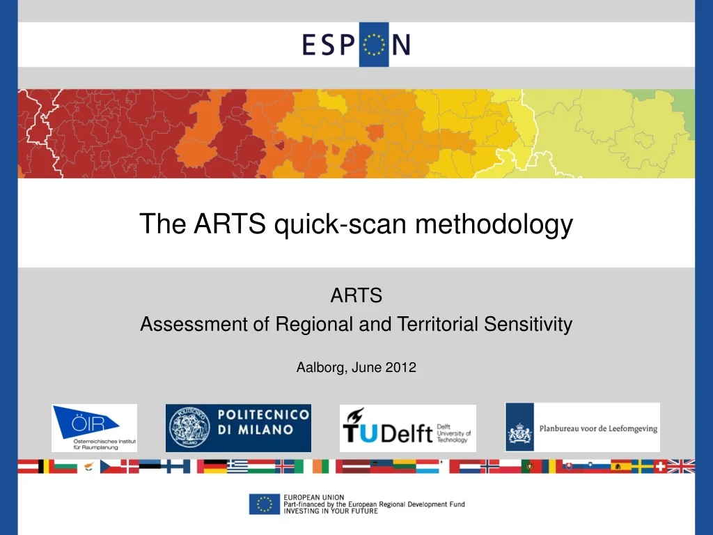 the arts quick scan methodology