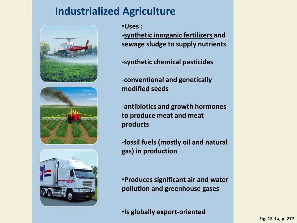 industrialized agriculture