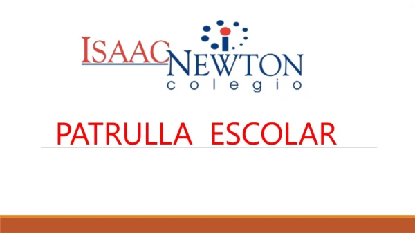 PATRULLA  ESCOLAR