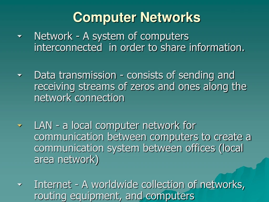 computer networks