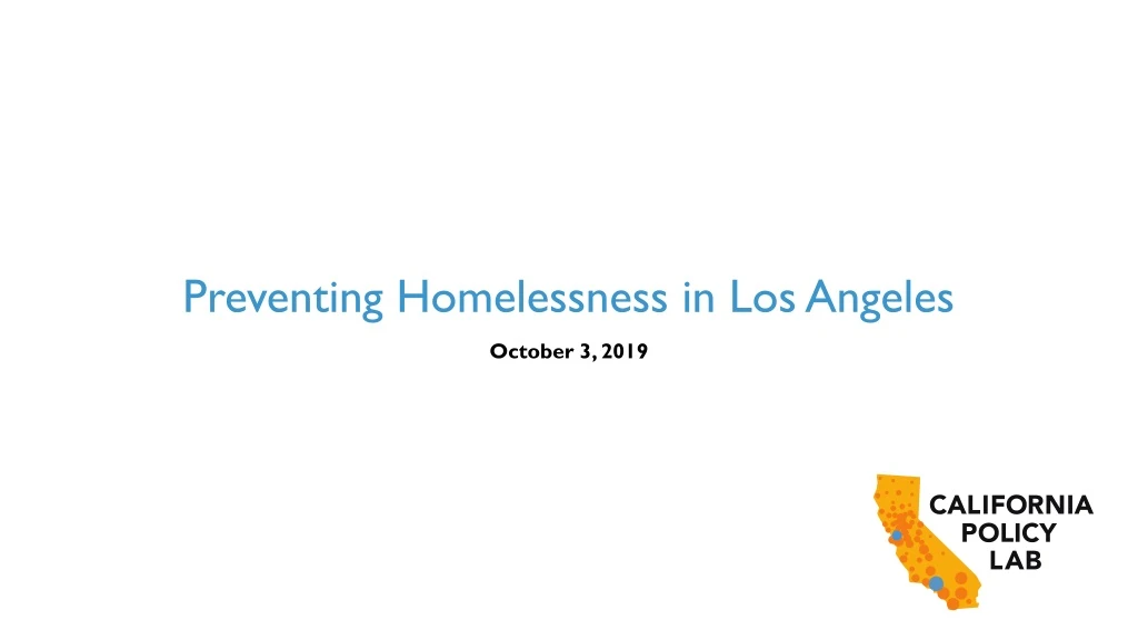 preventing homelessness in los angeles