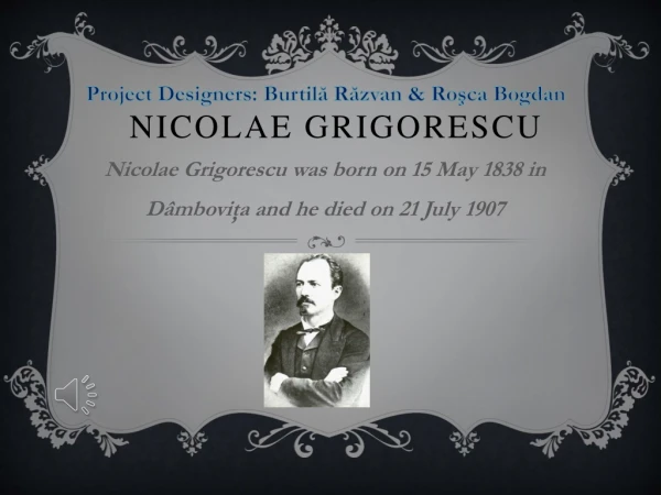 Nicolae Grigorescu