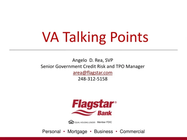 VA Talking Points