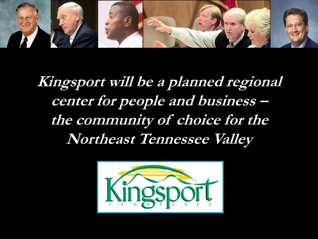 kingsport will be a planned regional center