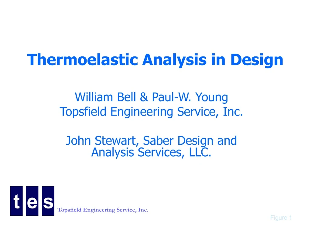 thermoelastic analysis in design