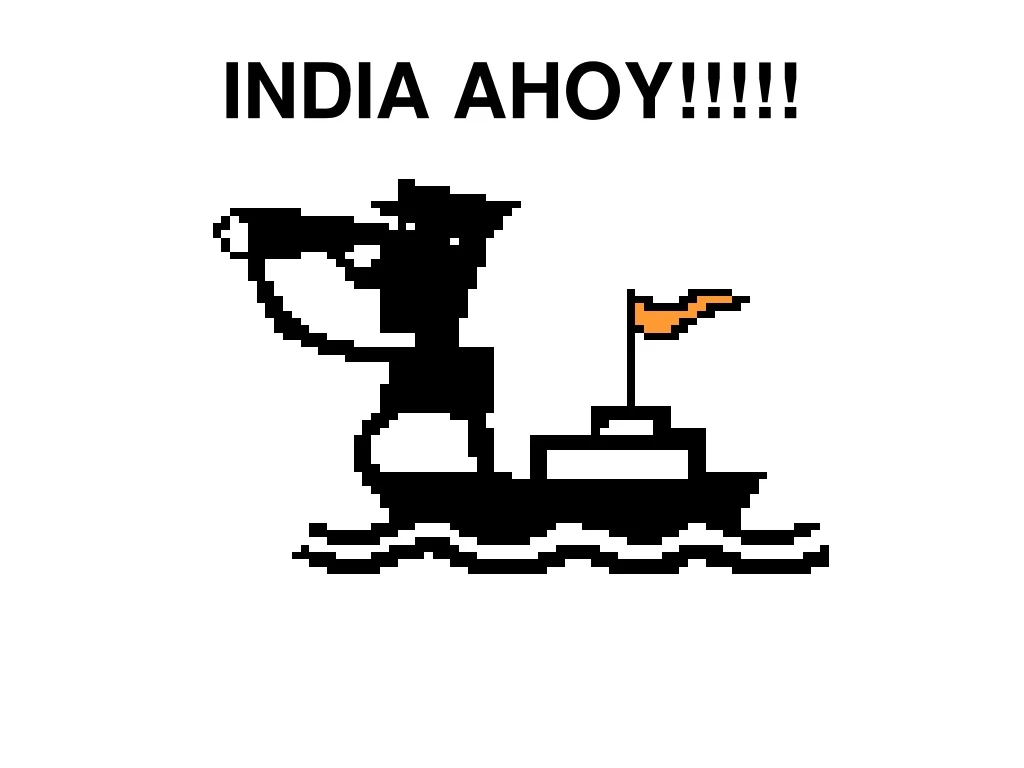 india ahoy