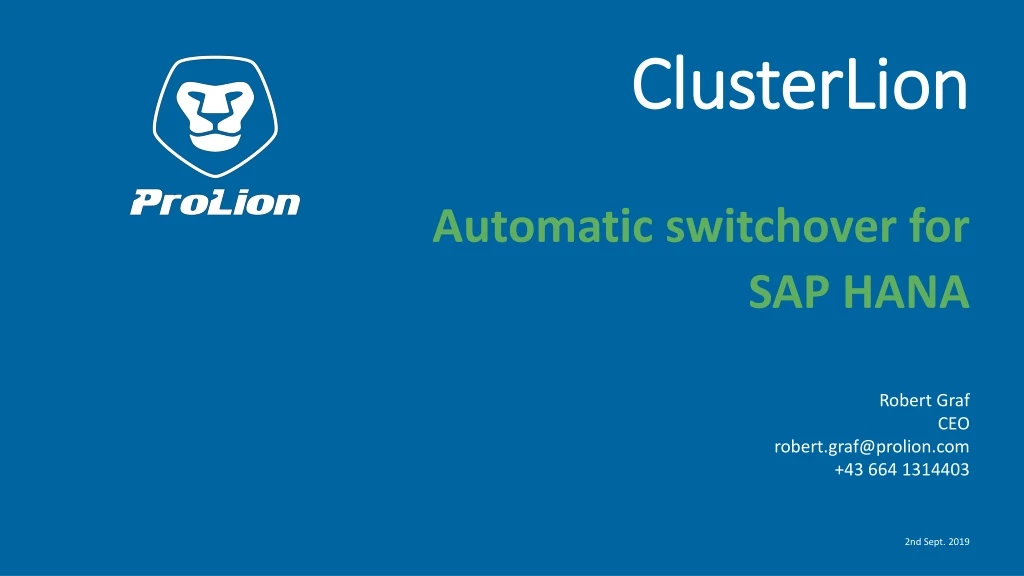 clusterlion