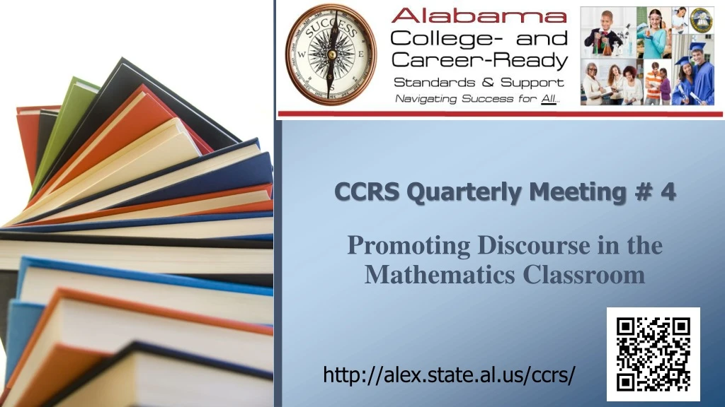 ccrs quarterly meeting 4 promoting discourse in the mathematics classroom