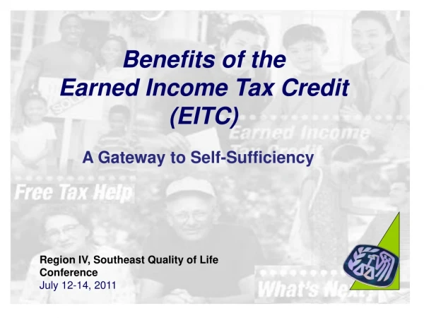 Benefits of the  Earned Income Tax Credit (EITC)