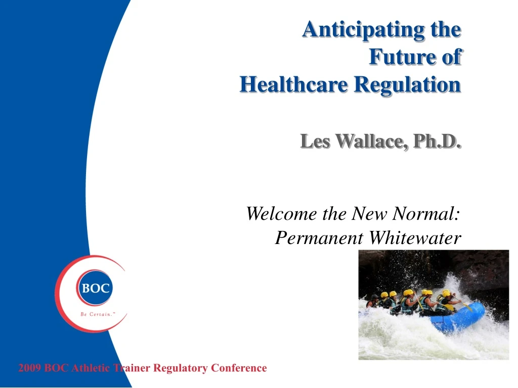 anticipating the future of healthcare regulation