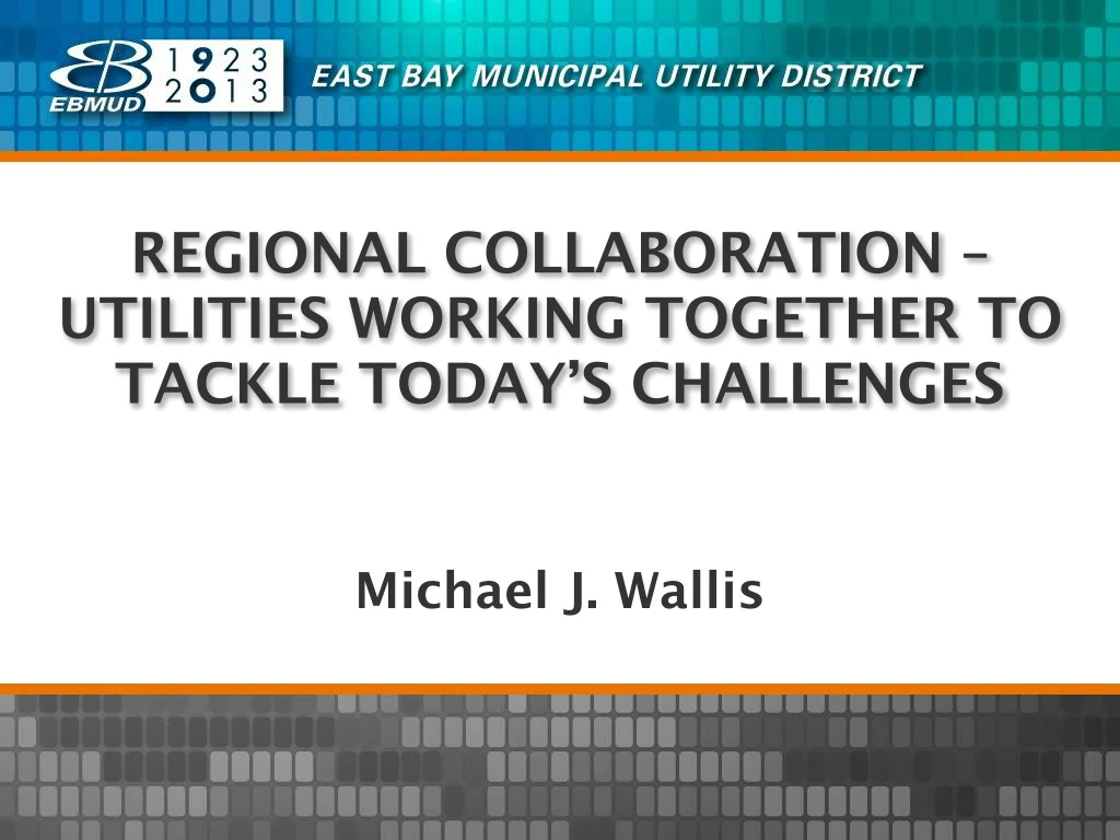 regional collaboration utilities working together to tackle today s challenges