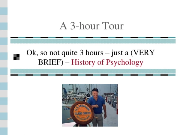 A 3-hour Tour