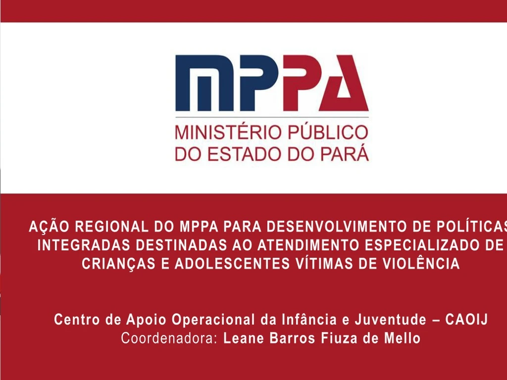 a o regional do mppa para desenvolvimento