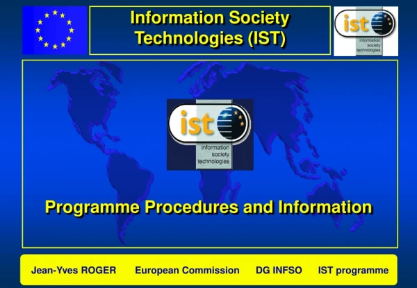 Programme Procedures and Information
