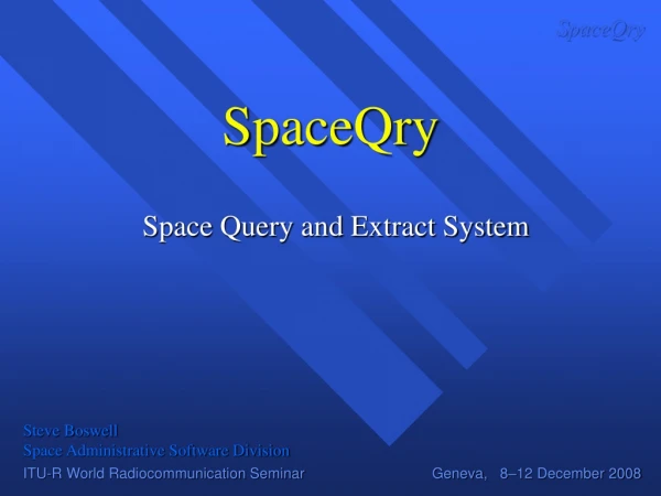 SpaceQry